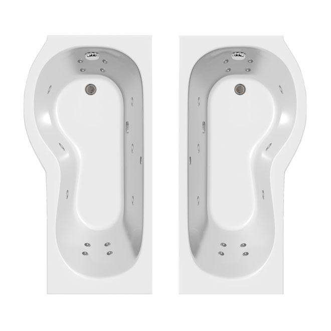 Difference between left hand and right hand bathtubs Luna Spas