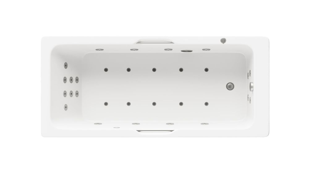 Carronite Integra Twin Grip SE, 1600x700mm
