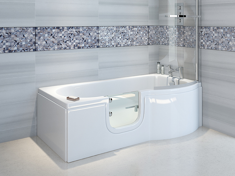 Bathe Easy Concert, 1675x850mm LH