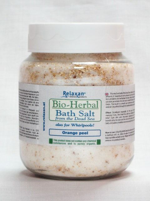 Bath Salt from the Dead Sea, Orange Peel, 1kg