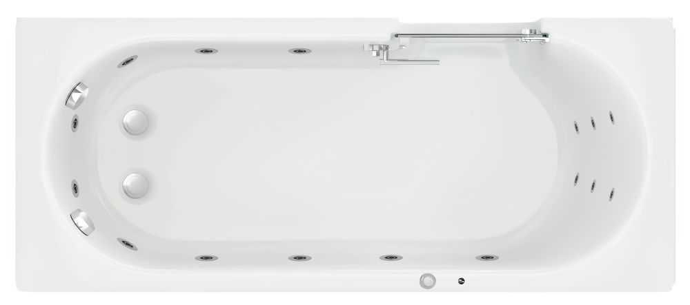 Bathe Easy Cascade, 1700x700mm LH