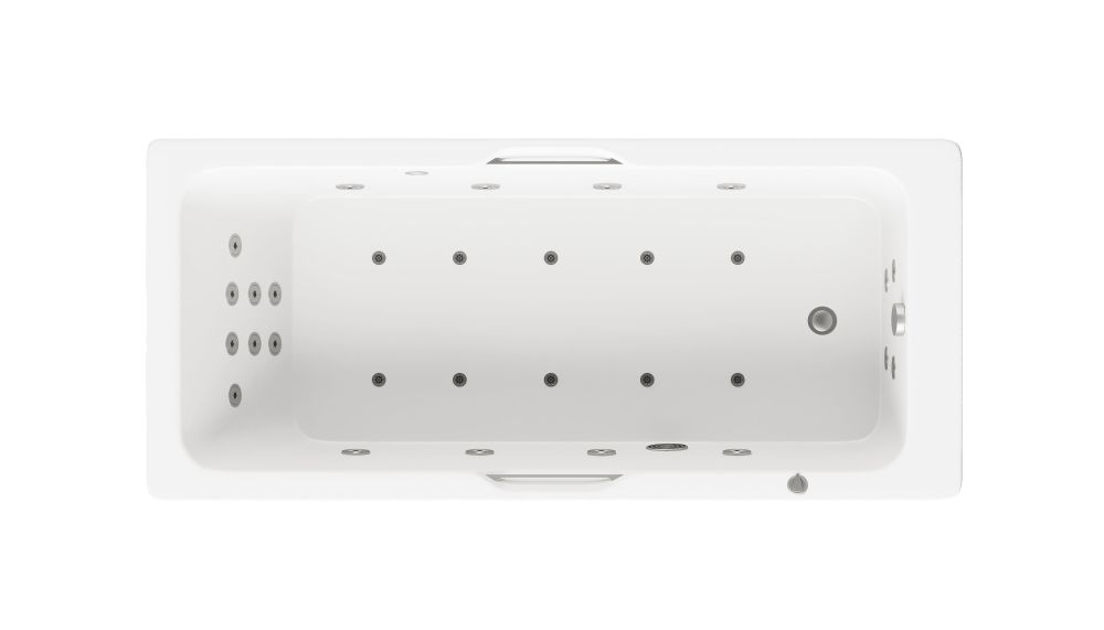 Carron Integra Twin Grip SE, 1600x700mm