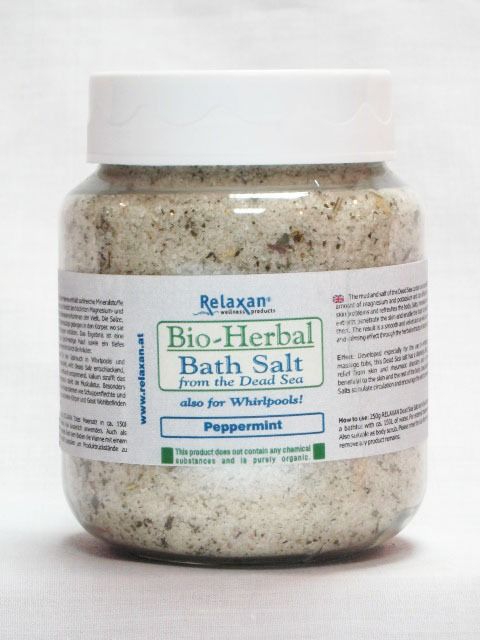Bath Salt from the Dead Sea, Peppermint, 1kg