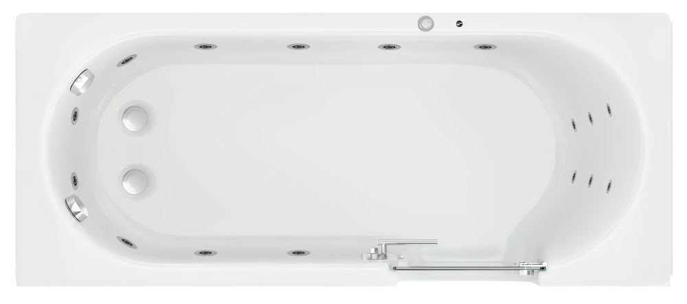 Bathe Easy Cascade, 1700x700mm RH