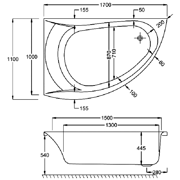 Carron Omega LH, choice