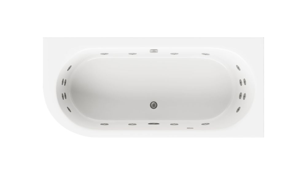 Carron Status LH, 1600x725mm