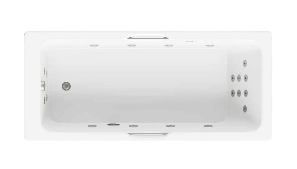 Carron Integra Twin Grip SE, 1800x800mm
