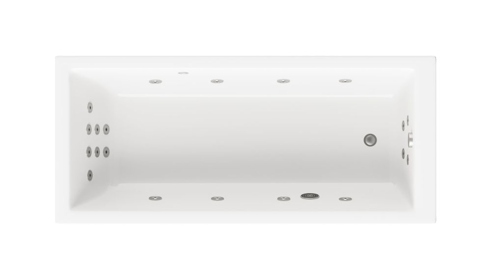 Duravit No.1 SE, 1700x750mm - 20 Jets