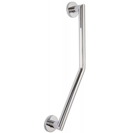 Nordic Stainless Steel Angled Grab Rail, 600mm