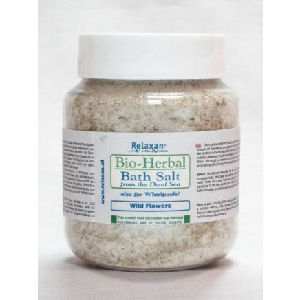 Bath Salt from the Dead Sea, Wild Flowers, 1kg