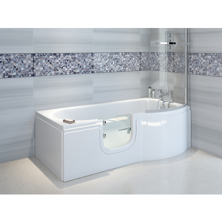 Bathe Easy Concert, 1675x850mm LH