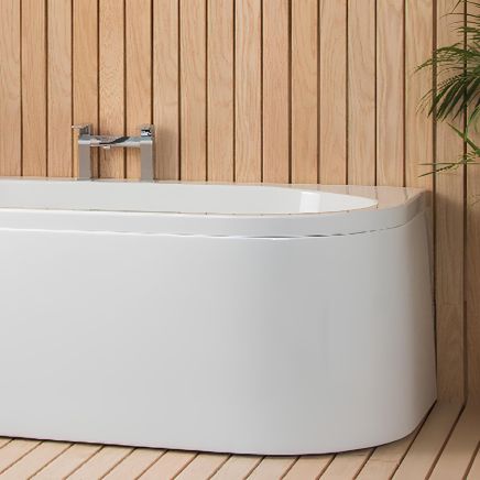 Carronite Status, Curved Panel for LH & RH, 1700x725mm