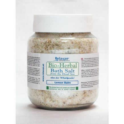 Bath Salt from the Dead Sea, Lemon Balm, 1kg