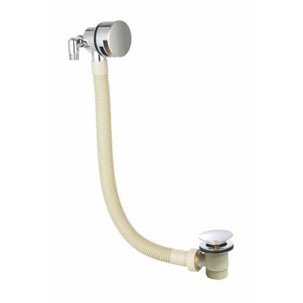 Nordic Chrome OverFlow Bath Filler/Waste