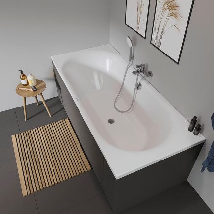 Duravit D-Neo Duo Whirlpool Bath