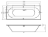 Nordic Otto DE, 1700x750mm Nordic Otto DE, 1700x750mm