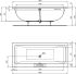 Ideal Standard La Dolce Vita, 1800x800mm - 20 Jets