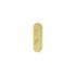 Nordic, Single Outlet Valve, Brushed Brass