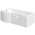 Bathe Easy Concert, 1675x850mm RH
