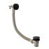 Nordic Matt Black OverFlow Bath Filler/Waste