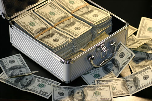 Lots of money