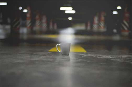 Empty car park