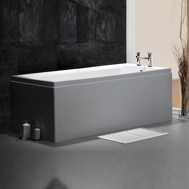 Grey bathroom