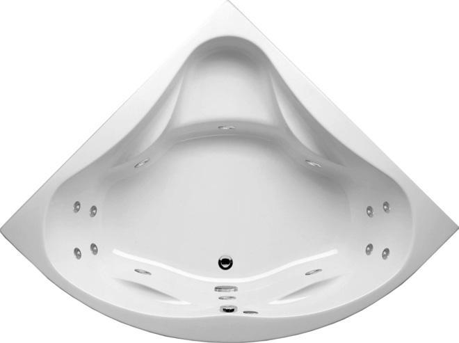 Luna Sevilla Corner Whirlpool Bath